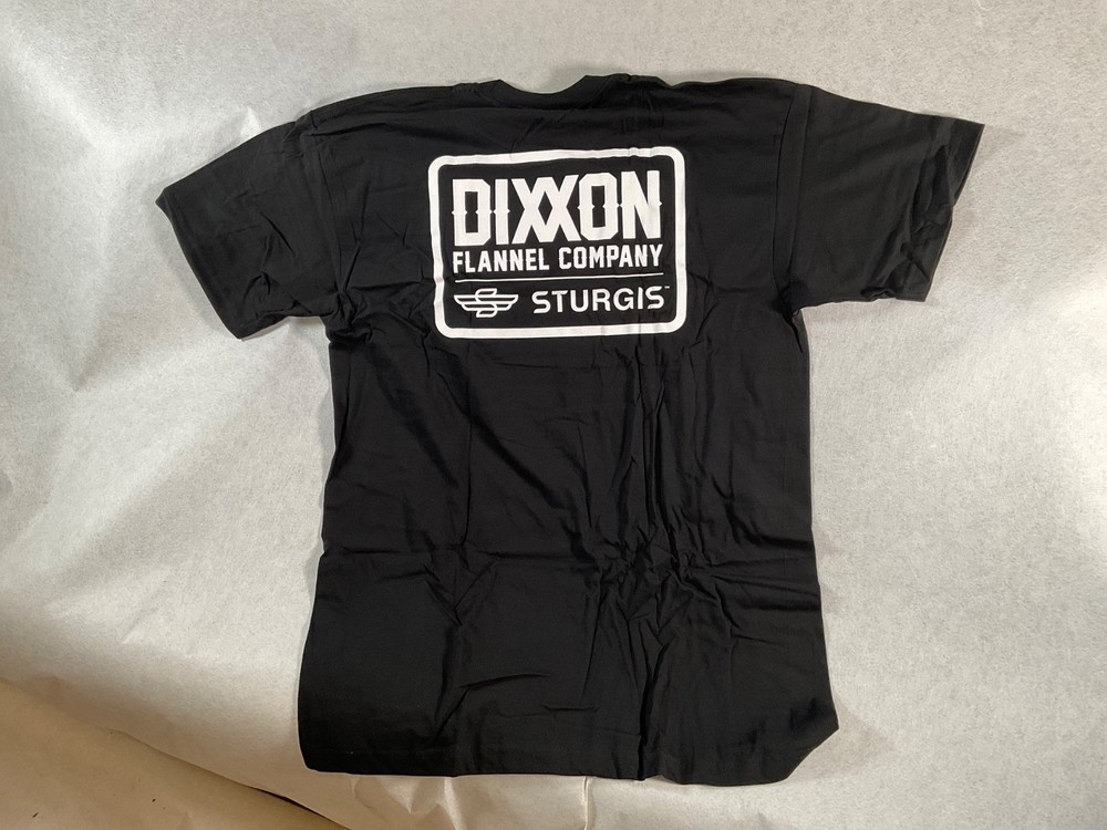 Dixxon Flannel Co USA Sturgis Badge Men’s Black s/s Black XL Tee  16-F