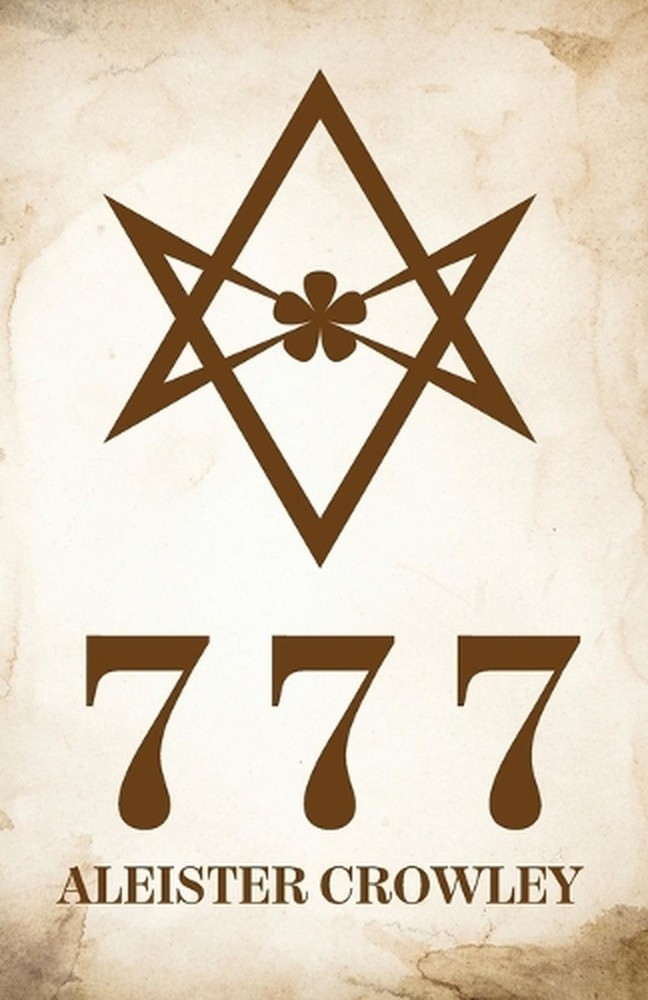 777 by Aleister Crowley Paperback Book