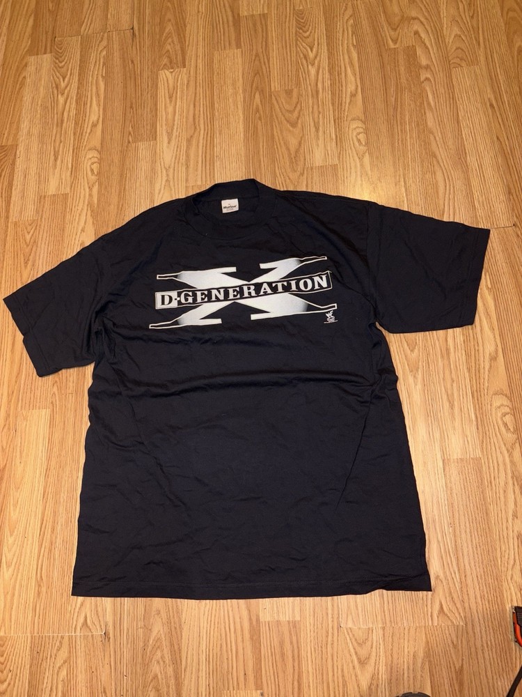 Vintage WWF D-Generation X Two Words Suck It Wrestling T Shirt XL WF Attitude