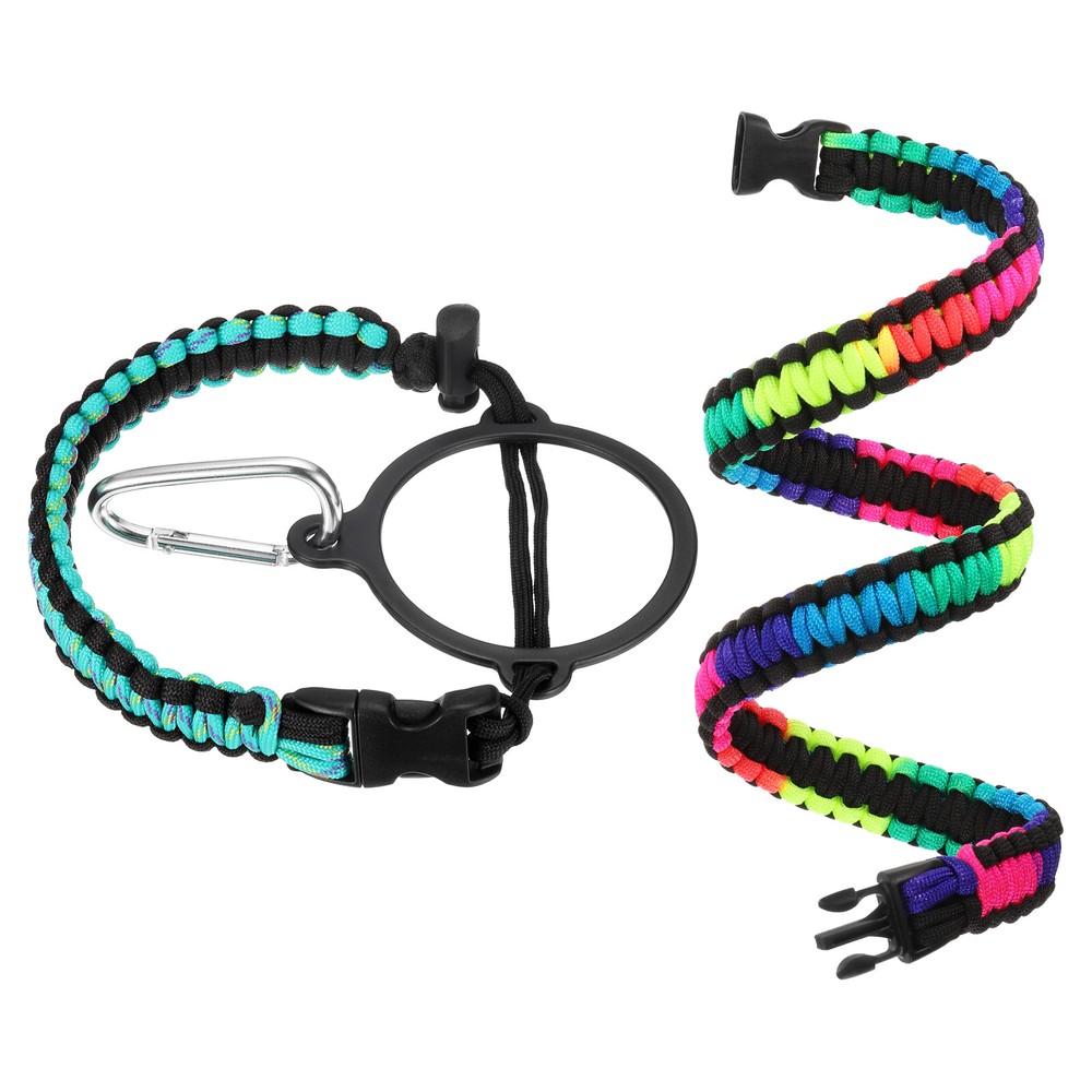 Paracord Handle, Water Bottle Handle Strap, Pale Blue