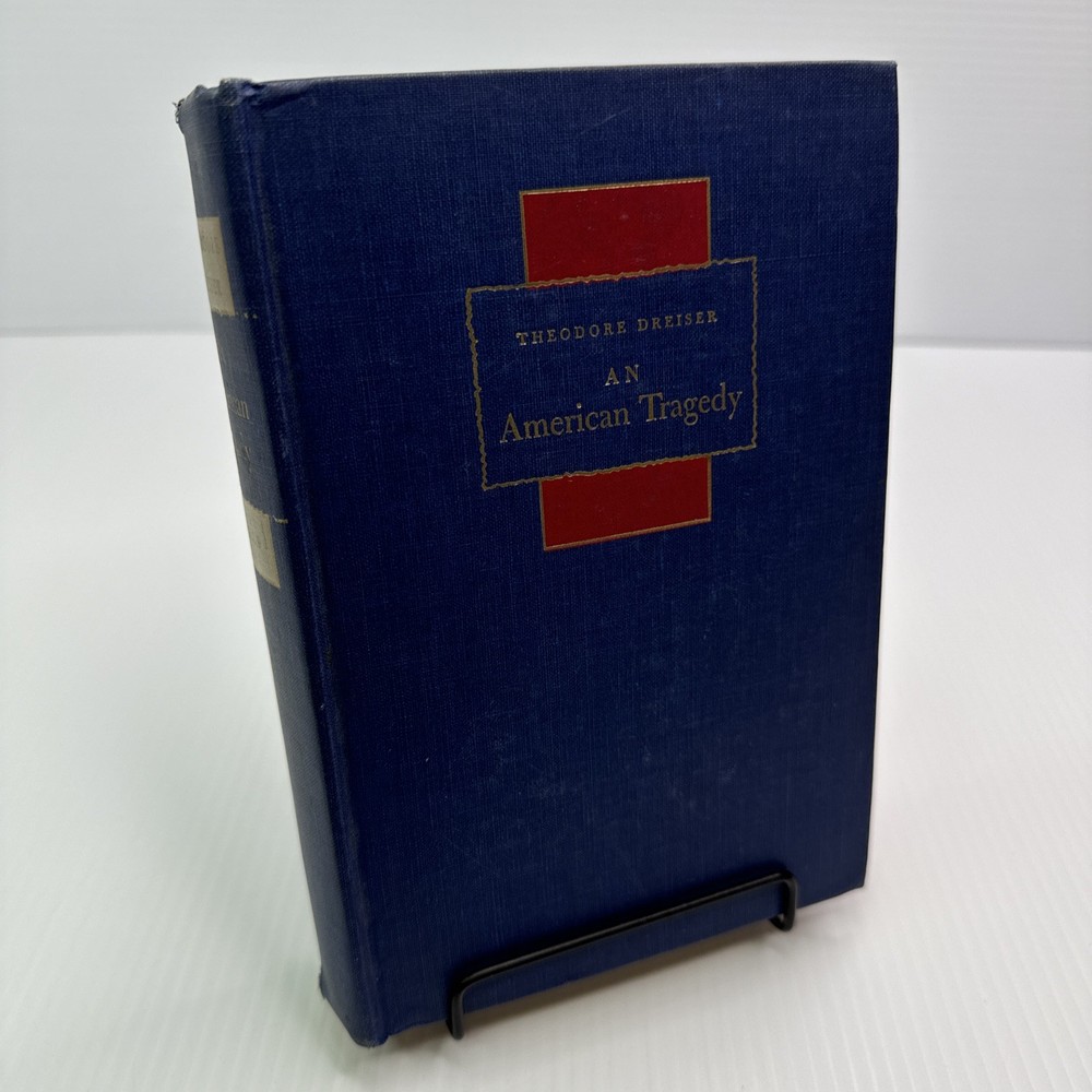 Theodore Dreiser An American Tragedy Hardcover 1948 Illustrated World Publishing