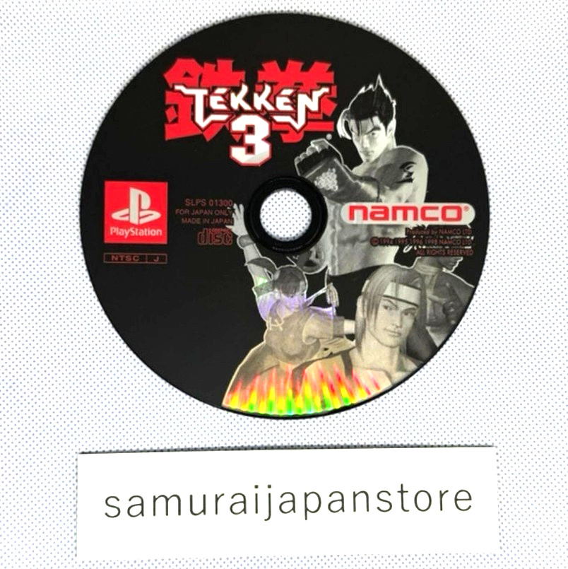 Tekken 3 PlayStation PS1 Disc Only Used Tested Japanese ver