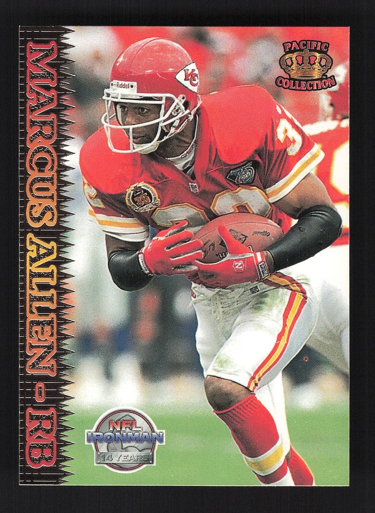 1995 Pacific #162 Marcus Allen Platinum