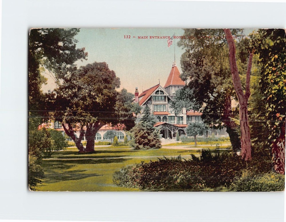 Postcard Hotel Del Monte Monterey California USA