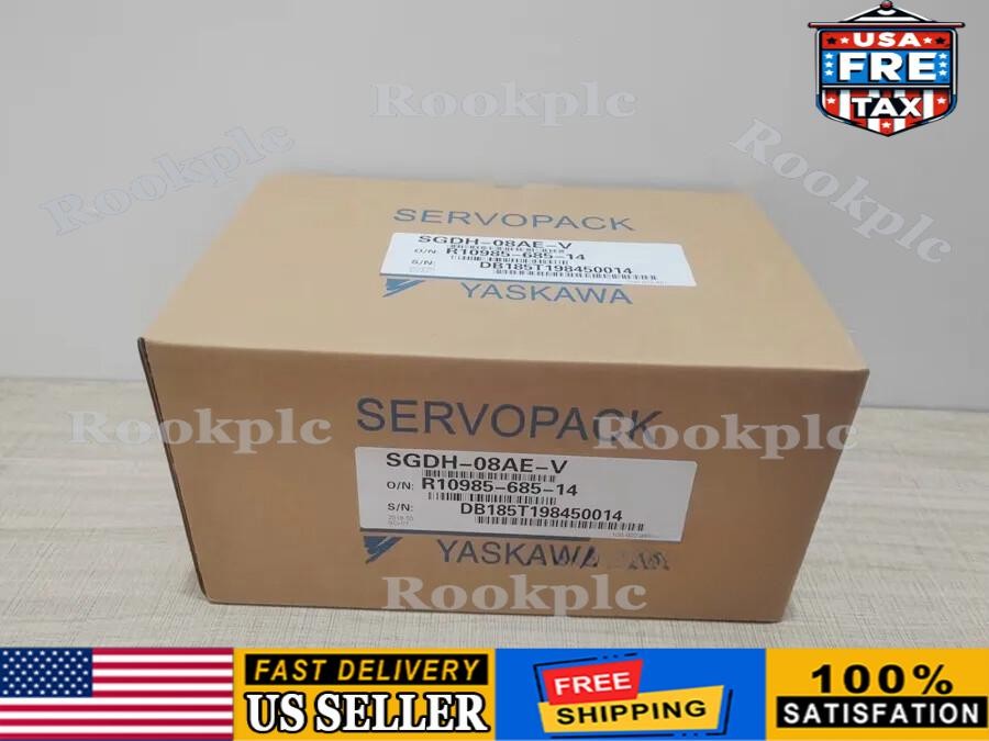 1pcs New In Box Yaskawa SGDH-08AE-V Servo Drive Free delivery