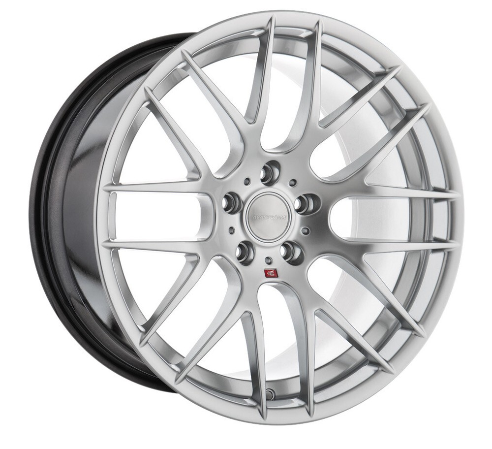 19 x 9 +18 Avant Garde M359 WHEEL SET (4) BMW E39 528i 540i M5 Custom Silver