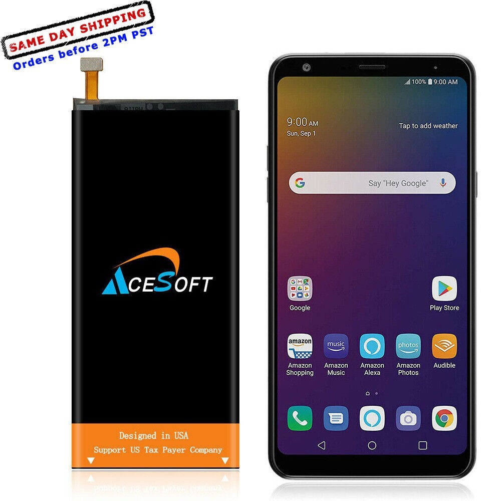 Long Life 4300mAh Spare Battery for LG Stylo 5 LM-Q720MS Metro by T-Mobile Phone