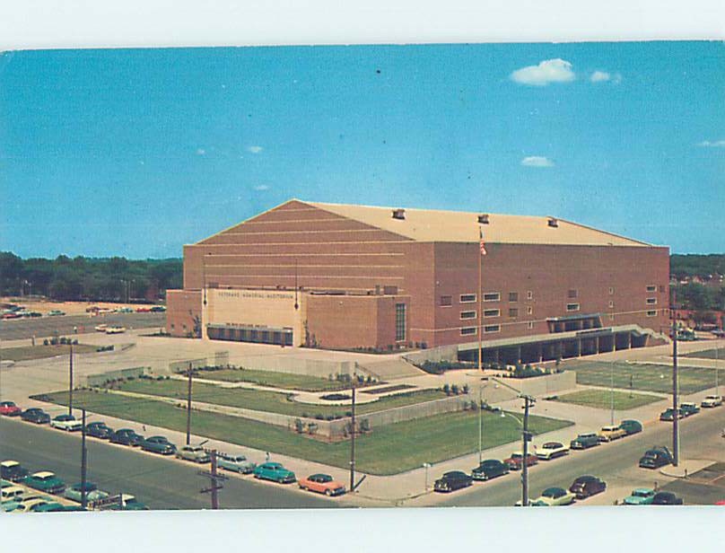 Unused Pre-1980 BUILDING SCENE Des Moines Iowa IA H4546