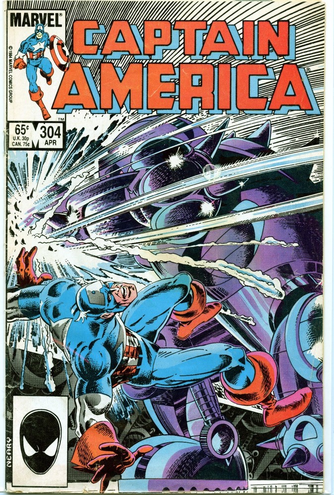 Captain America #304 1985 Marvel Comic