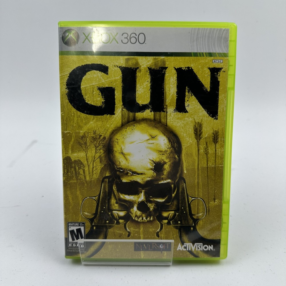 GUN (Microsoft Xbox 360, 2021) Complete w/ Manual CIB
