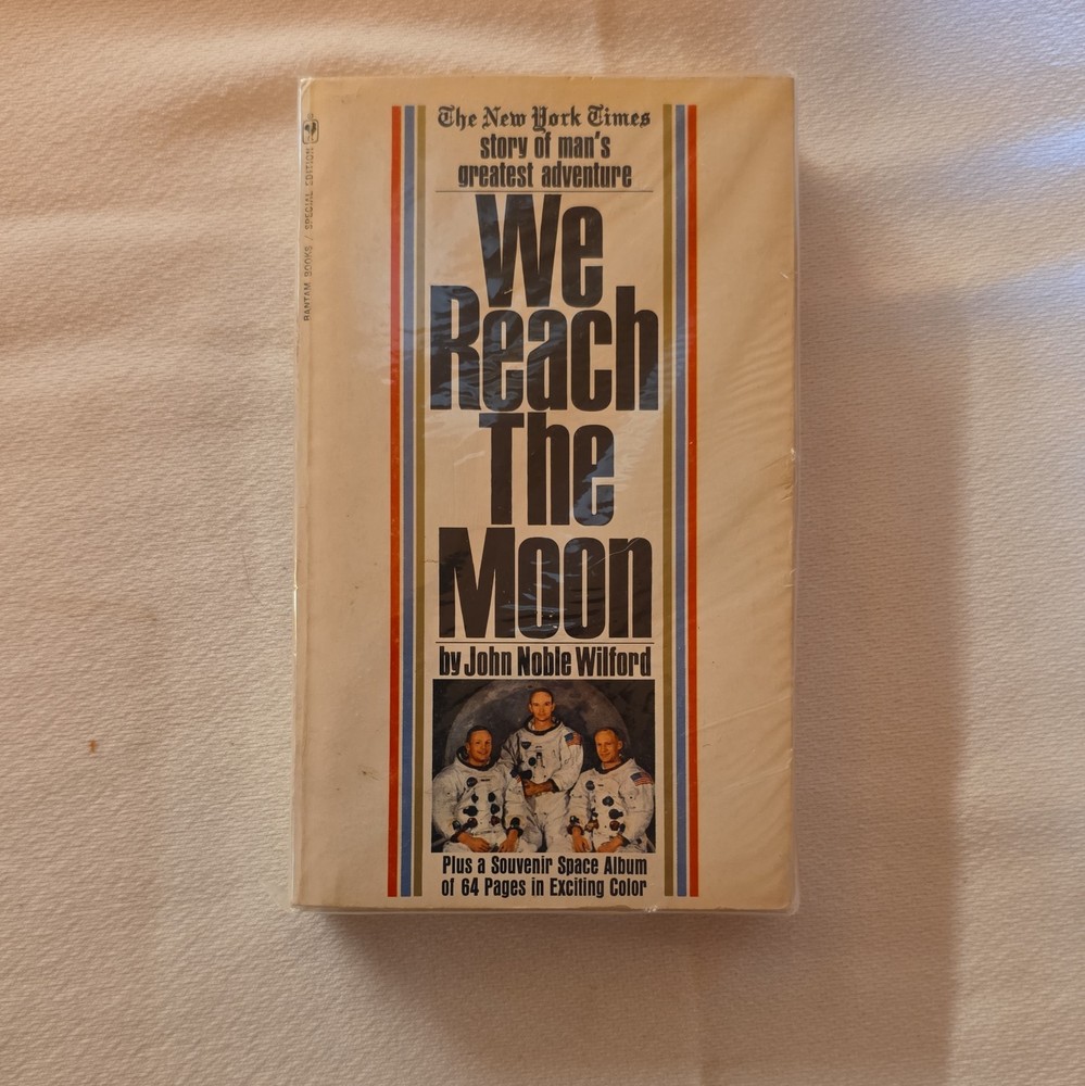 John Noble Wilford New York Times Apollo 11 Moon Landing Illustrated Album
