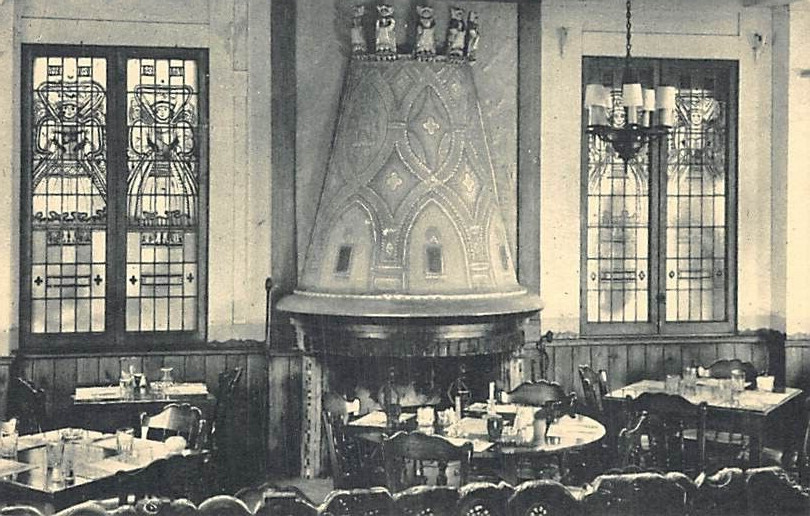 Postcard IL: Normandy House Restaurant, Interior, Chicago, Illinois