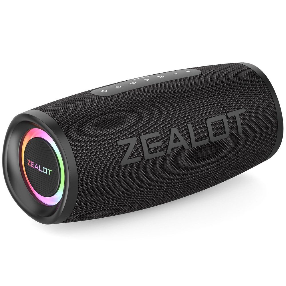 Portable Bluetooth Speaker with BassUp Technology for Enhanced Sound Quality