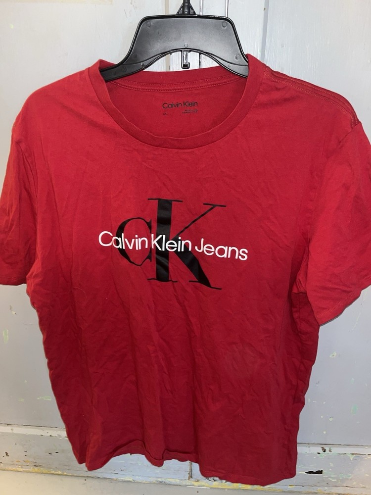 Calvin Klein Jeans Men’s T-shirt Size : L Red