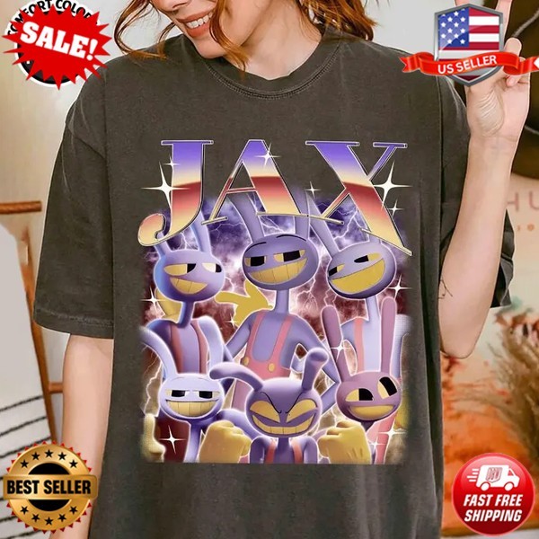 The Amazing Digital Circus Bootleg Shirt, TADC Jax Anime T-Shirt | S-5XL