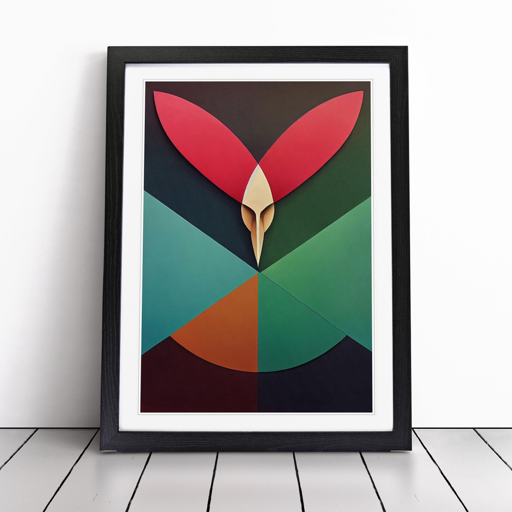 Unbeatable Abstract Wall Art Print Framed Canvas Picture Poster Decor