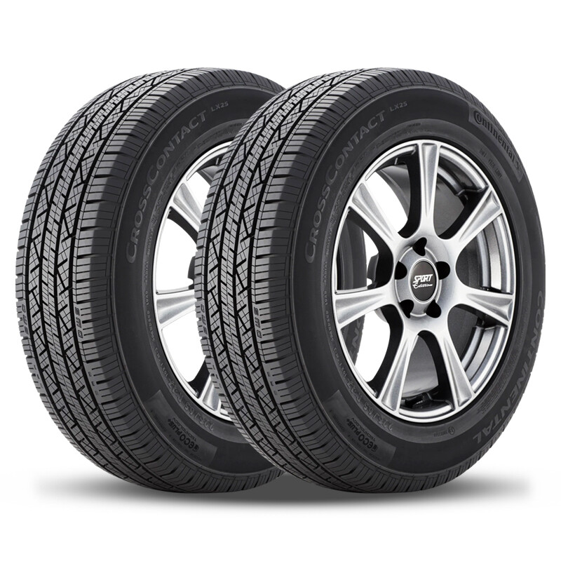 2 Continental CrossContact LX25 275/45R20 110V All Season 65K Mi Warranty 740AA