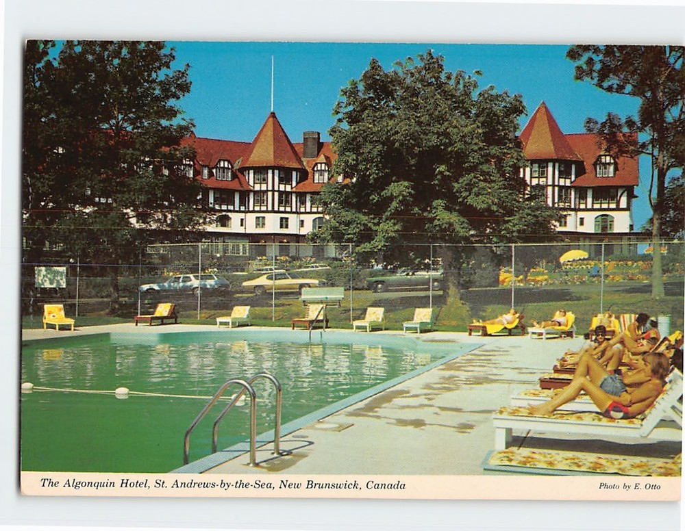 Postcard The Algonquin Hotel St. Andrews by the Sea St. Andrews Canada