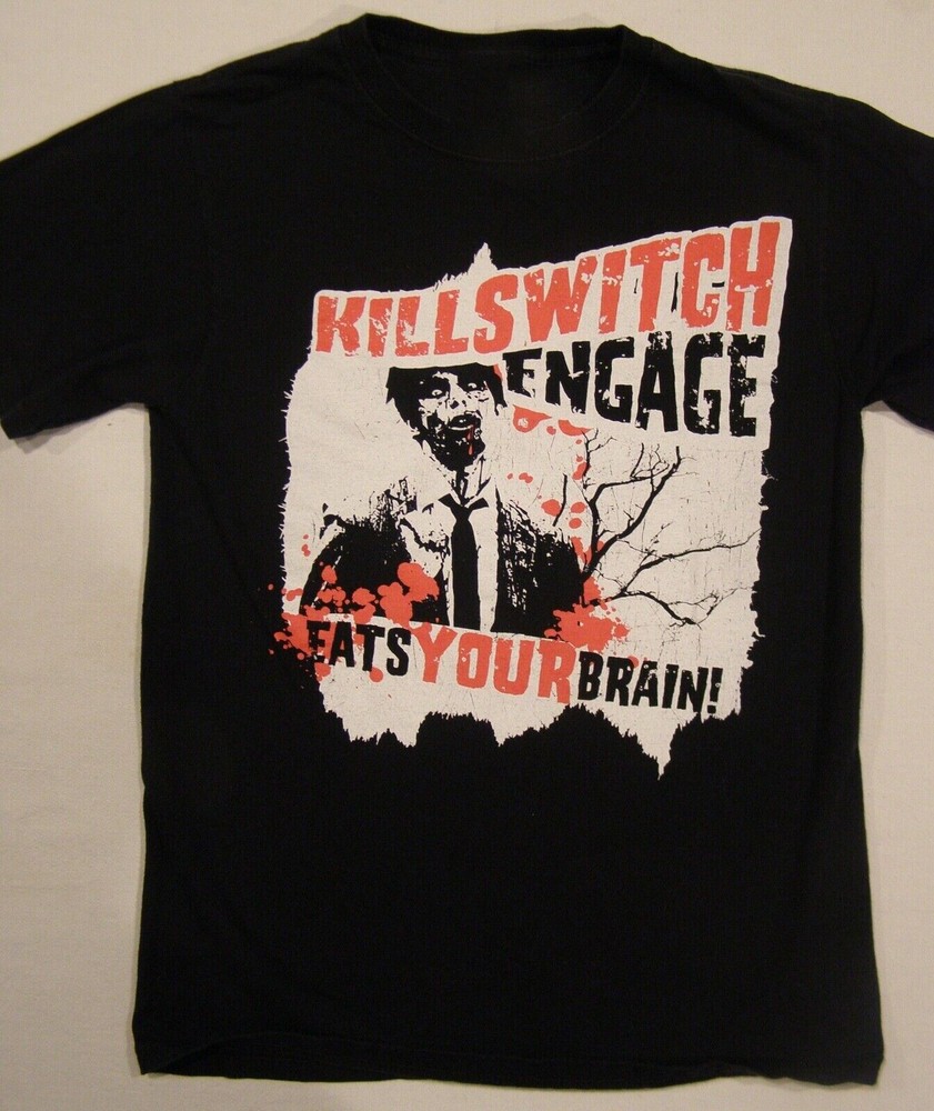 Killswitch Engage Eats Your Brain Concert Tour T-Shirt All Sizes BO1245