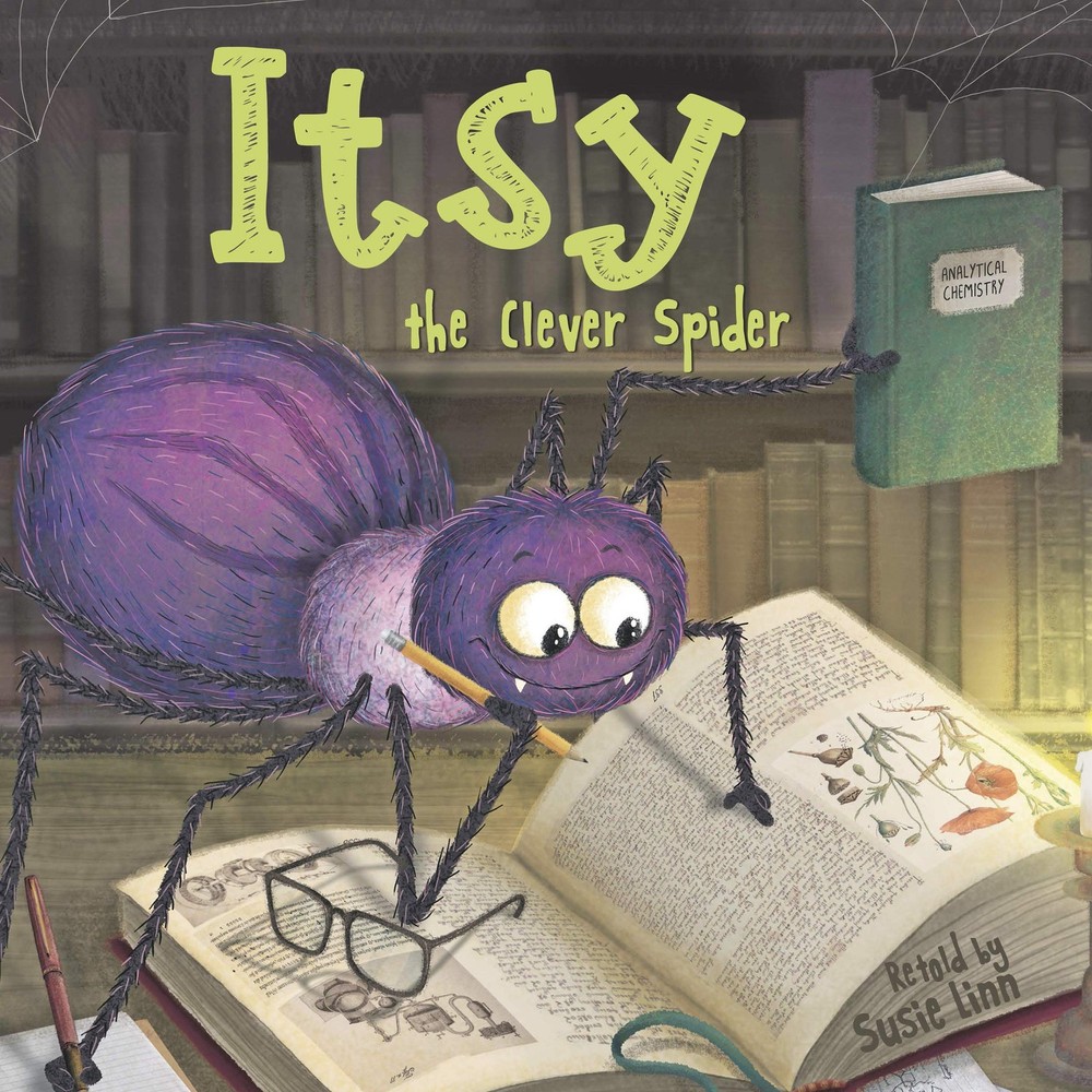 Itsy the Clever Spider - Little Hippo Books - Children's Padded Board Book