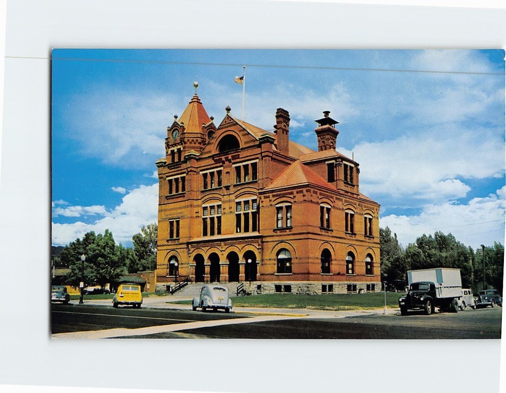 Postcard Federal City Post Office Carson City Nevada USA