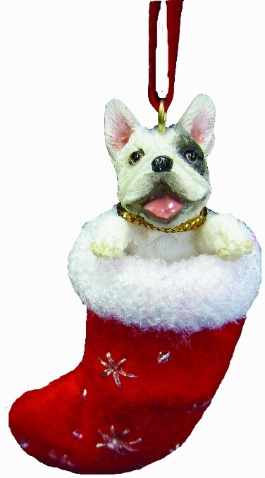 Dog breed Christmas stocking ornaments