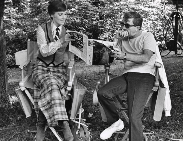 Julie Andrews Blake Edwards 1968 Old Photo 3