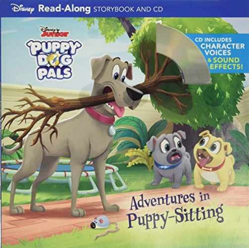 Puppy Dog Pals Read-Along Storybook - Paperback, by Disney Books - Very Good x