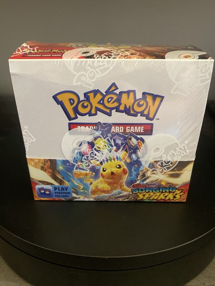 Pokémon TCG Scarlet & Violet Surging Sparks Booster Box New Sealed