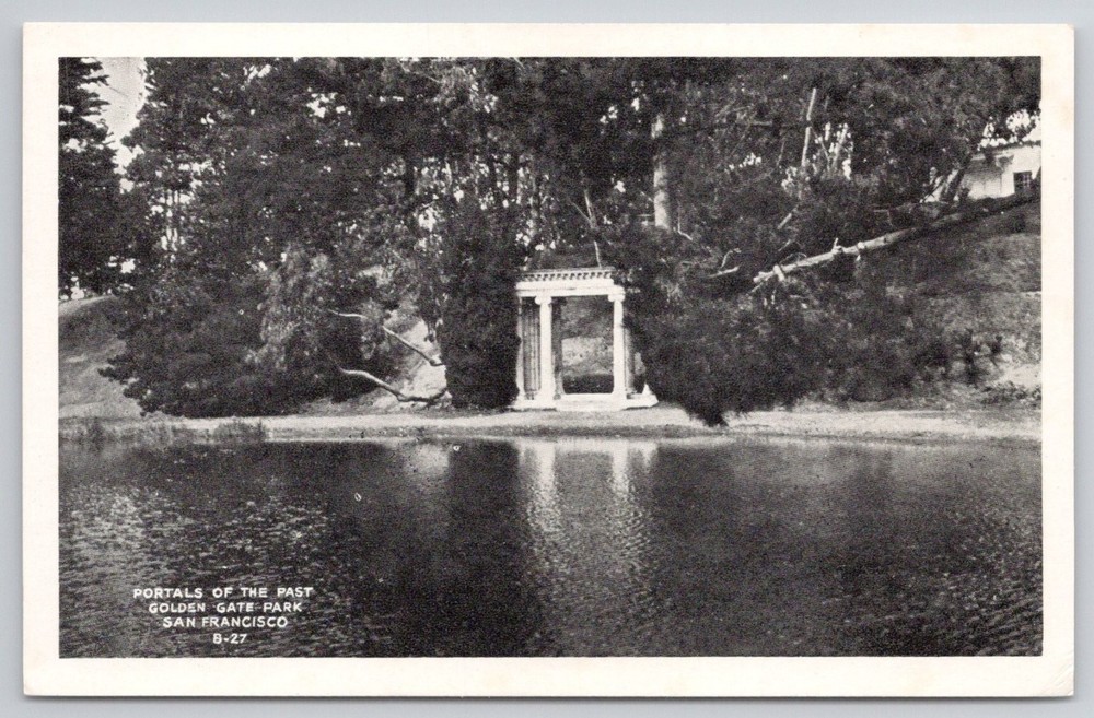 Portals of the Past Golden Gate Park San Francisco CA Postcard