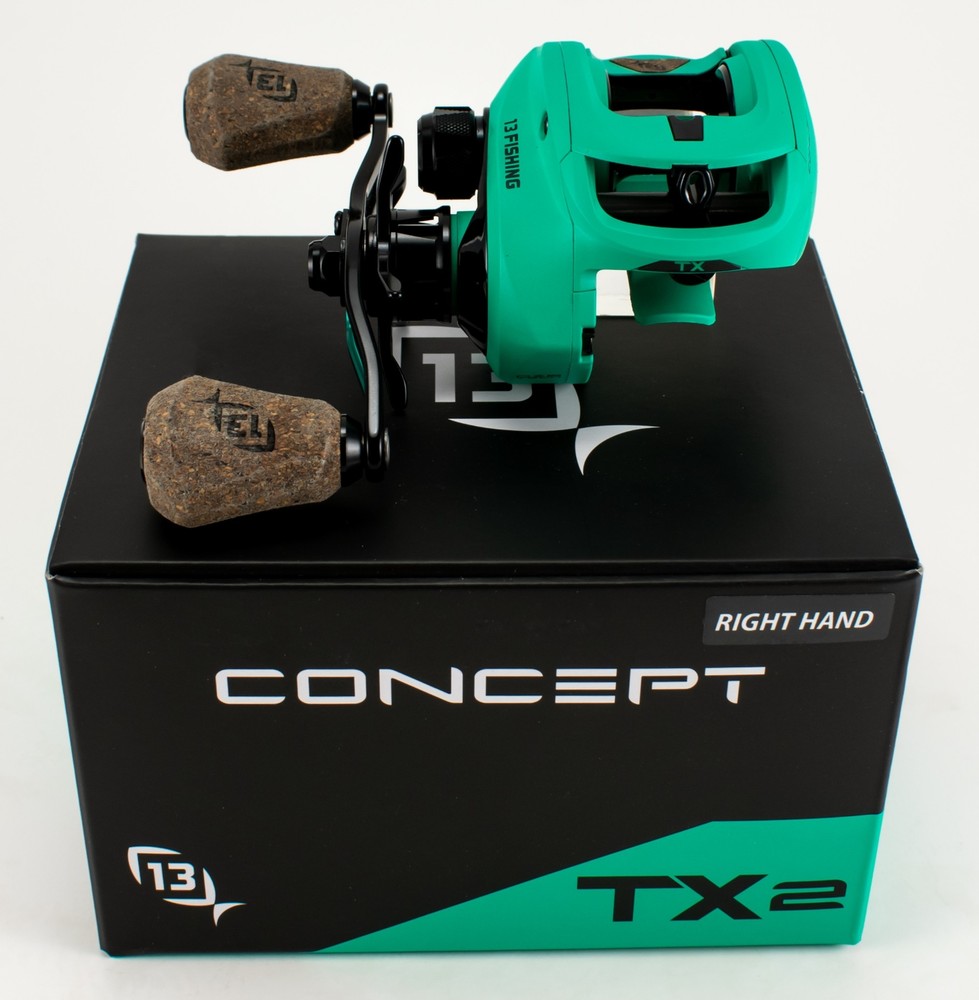 *13 FISHING CONCEPT TX GEN II TX2-8.3RH 8.3:1 RIGHT HAND BAITCAST REEL