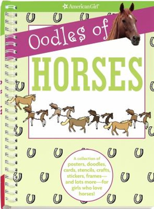 Oodles of Horses : A Collection of Posters, Doodles, Cards, StencFree US Delivery | ISBN:1593696728