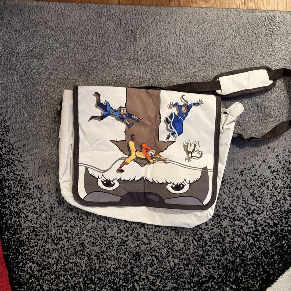 Avatar the Last Airbender Aang Katara Sokka Appa Messenger Bag Culturefly