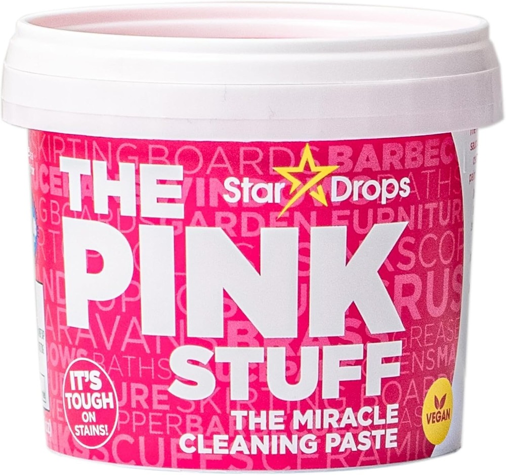The Pink Stuff Miracle All Purpose Cleaning Paste by Stardrops for Toilets
