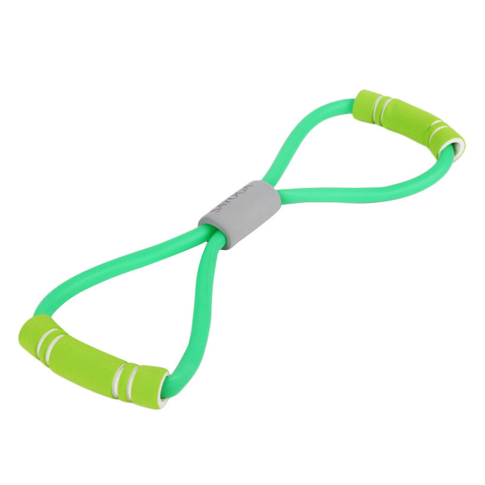 Flat Latex Elastic Resistance Band for Pilates, Physical Therapy, and Strength Training