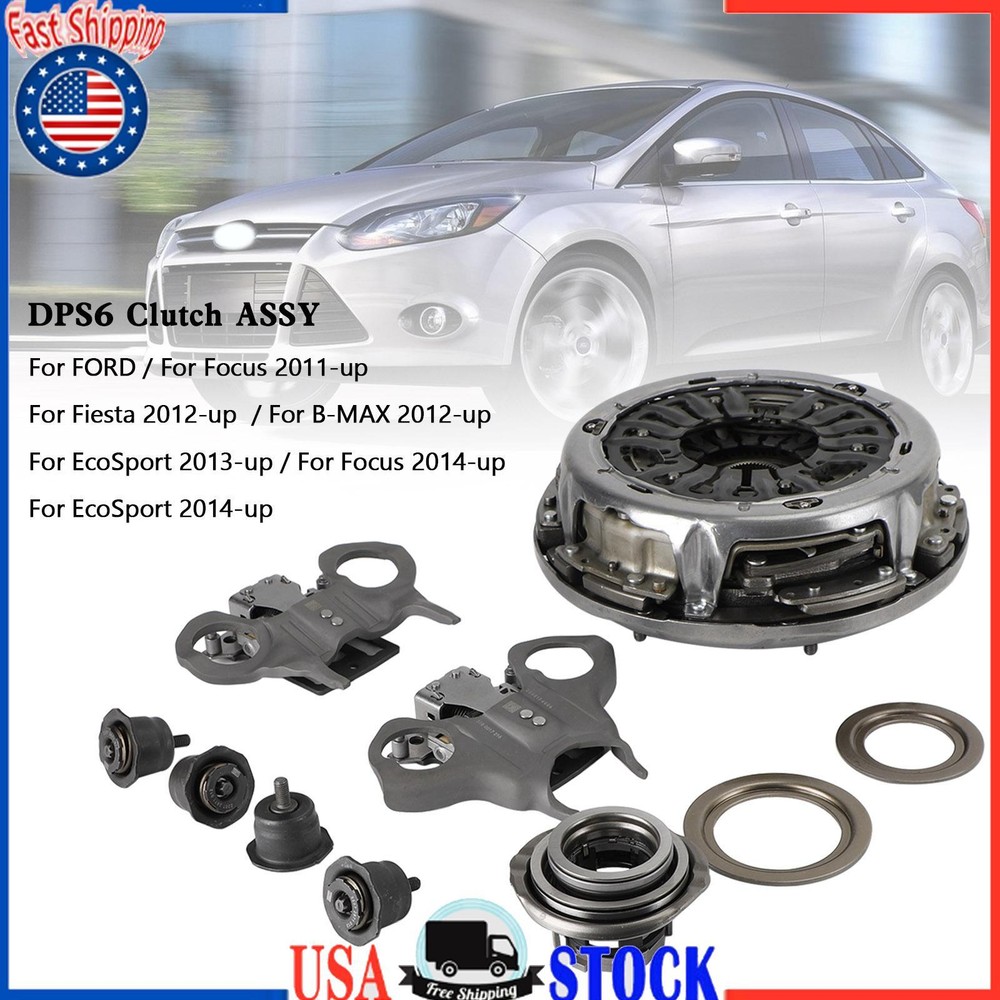 6DCT250 DPS6 Clutch Kit-Auto Dual Clutch Transmission For Ford Focus Fiesta