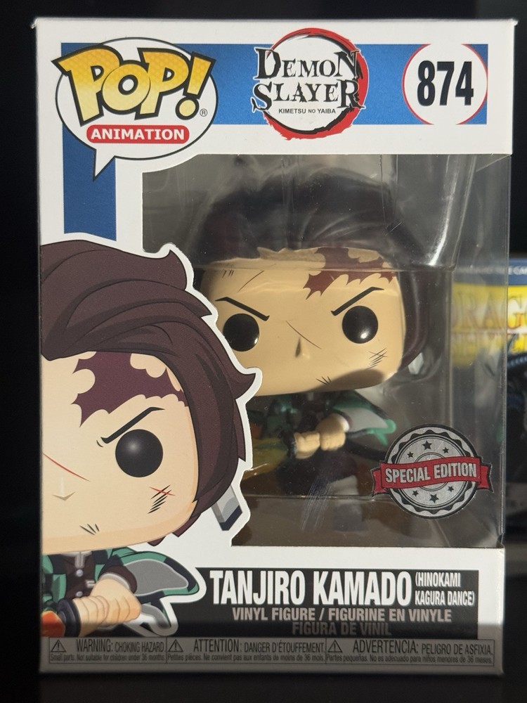Funko Pop! Vinyl: Demon Slayer - Tanjiro Kamado (Hinokami Kagura Dance) -...