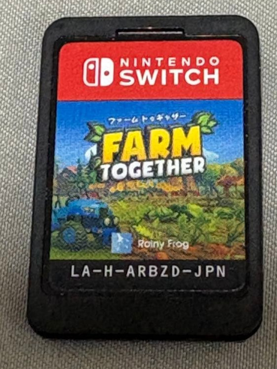 Farm Together NSW Nintendo Switch Cartridge Only Used Tested Japanese version