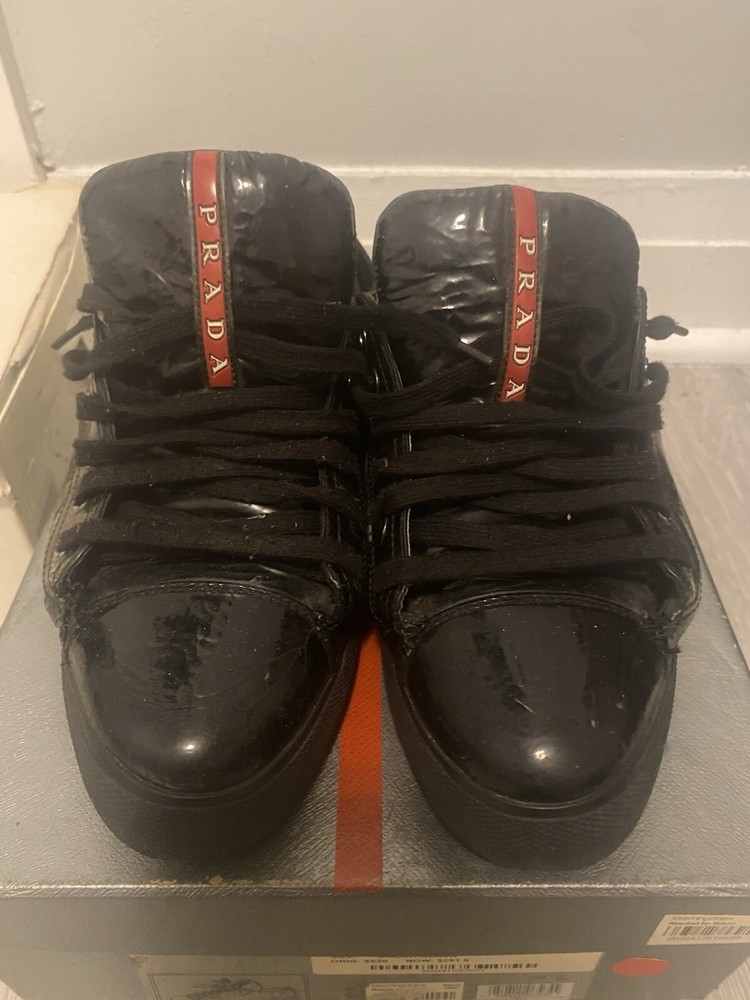 PRADA Mens Sneakers in Size 8.5 US Stylish Comfortable Design