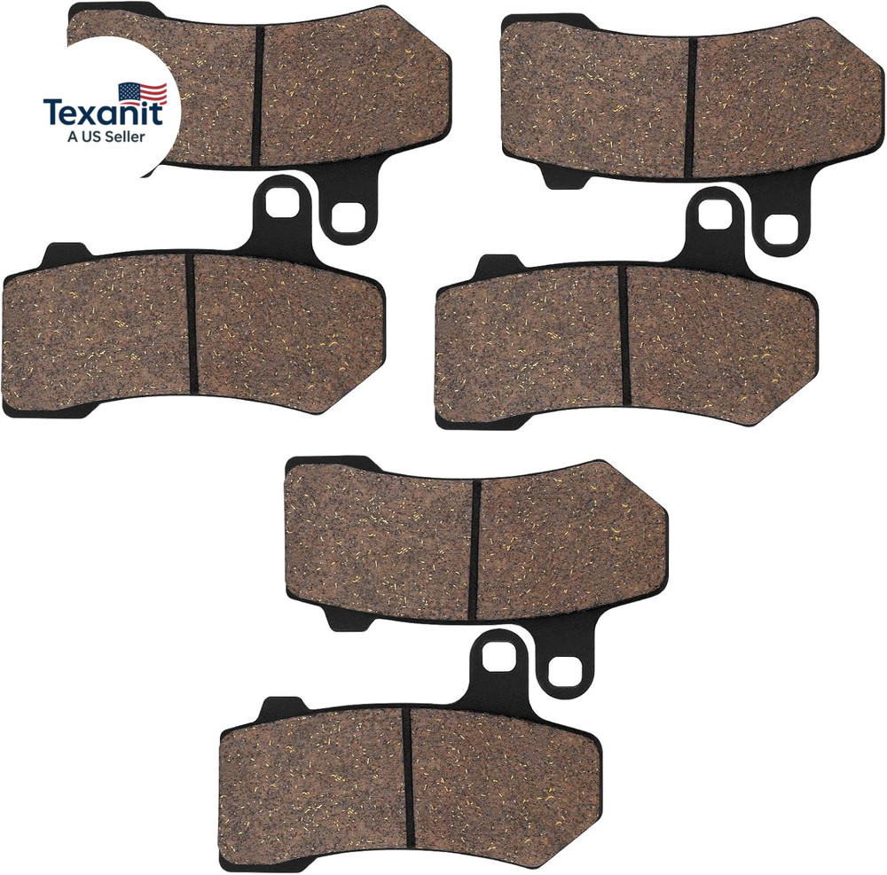 Brake Pads for Harley Davidson Touring FLHTC Electra Glide Classic 2008-2012 / F