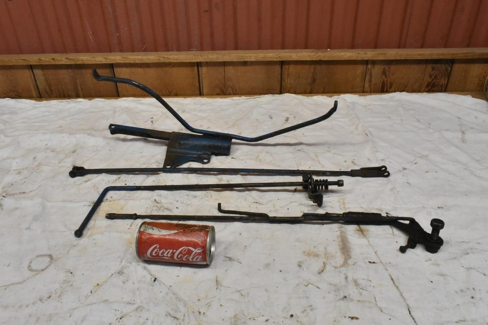 Ford 3000 Gas Tractor Parts Throttle Linkage 7 Bracket