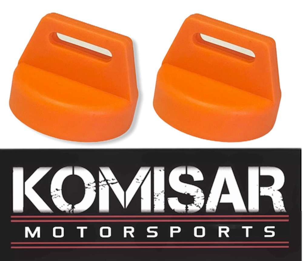 Polaris Key switch Ignition Cover 2 pack Orange 5433534 RZR XP 570 800 900 1000