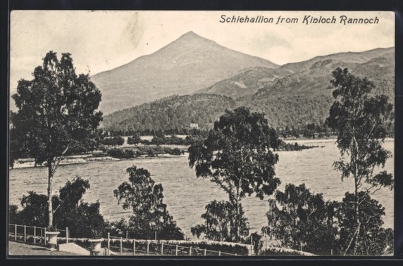 Postcard Kinloch Rannoch, Schiehallion 1912