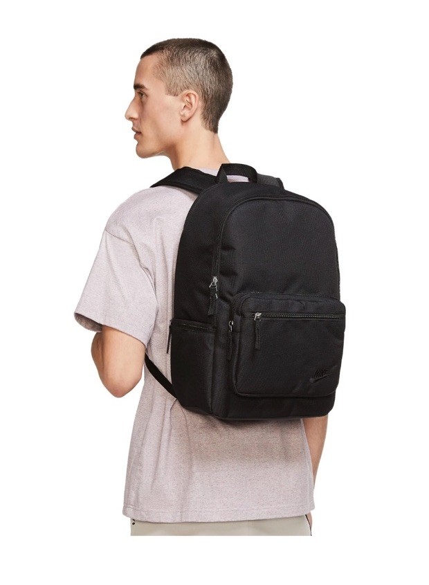 Nike Heritage Black White Campus Collegiate Backpack NWT Free Shipping