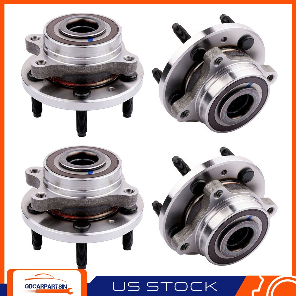 (4) Front & Rear Wheel Bearing Hub Assembly For Ford Taurus Flex Lincoln MKS MKT