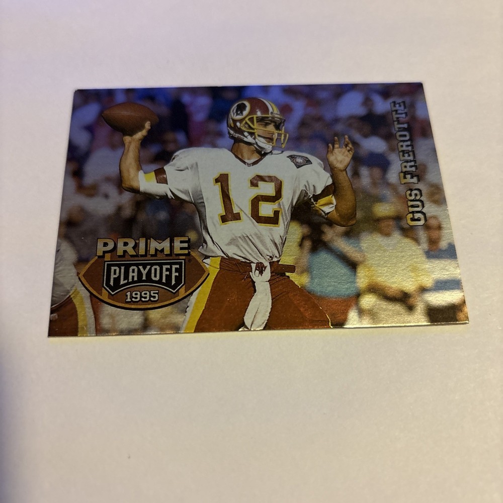 1995 Playoff Prime #111 Gus Frerotte Washington Redskins Football Card