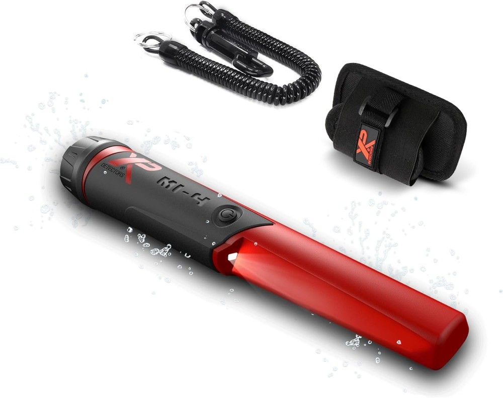 BUNDLE XP PINPOINTER MI-4 Metal Finder Metal Detector Waterproof LACE CASEBACK