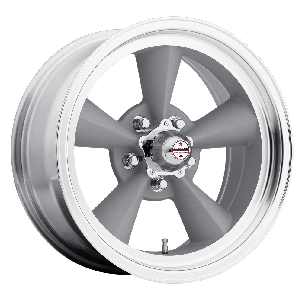 American Racing Vintage VN309 15X8.5 5X5.0 SLV MACH-LP -24MM