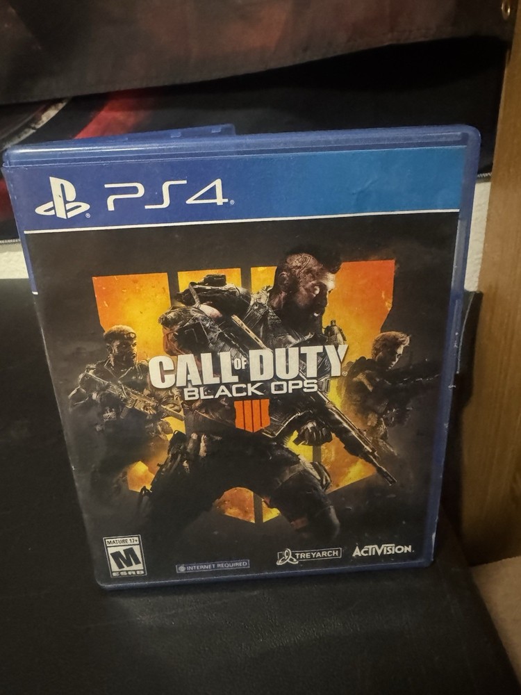 Call of Duty Black Ops 4 - Playstation 4 PS4 - Tested Game in Case