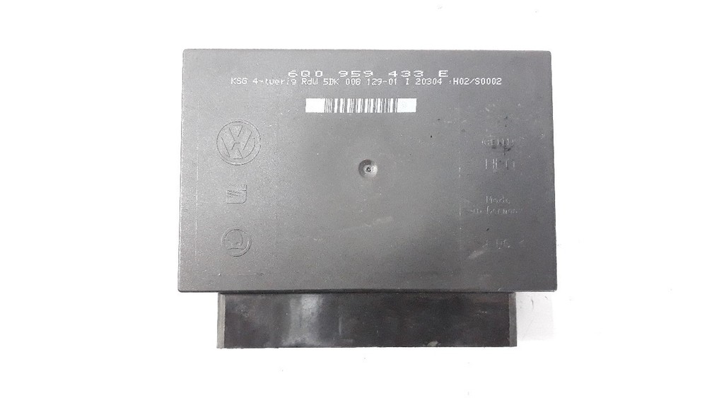 6Q0959433E ECU CENTRAL LOCKING CONTROL UNIT / 1098994 FOR SEAT IBIZA